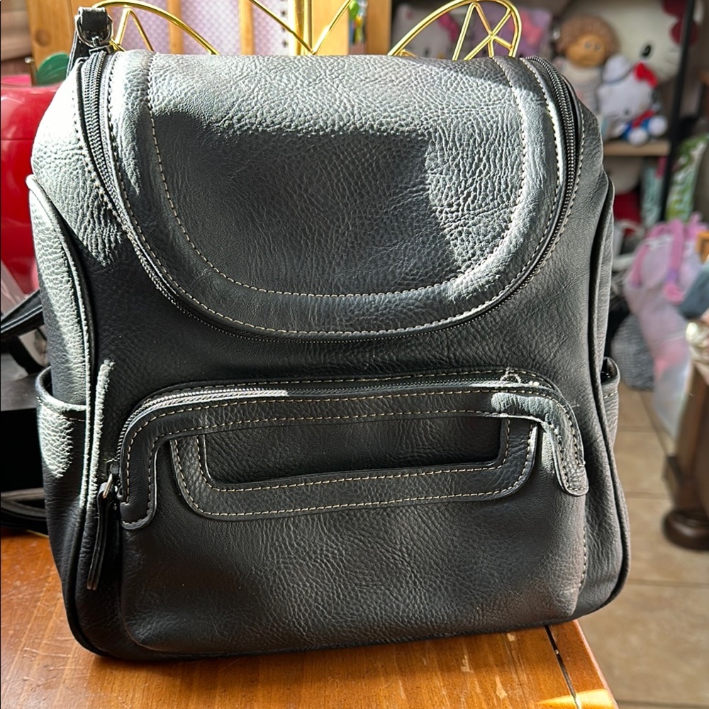 MultiSac Stylish Black Backpack for Men and Women